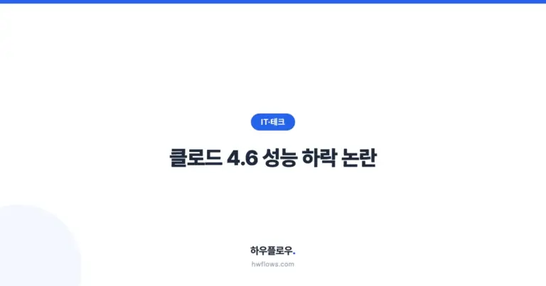 클로드 4.6 성능 하락 논란 — AMD 디렉터가 23만 툴콜로 증명한 ‘게을러진 클로드’